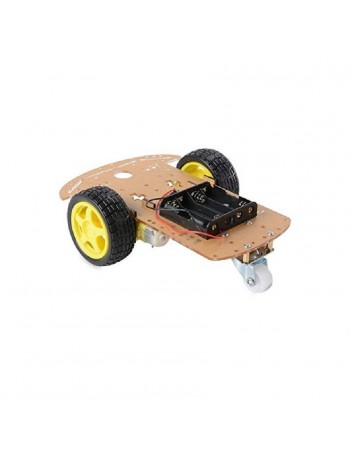 CHASSIS 2WD+2 MOT/ROU+ROUE LIBRE +SUP 4*AA