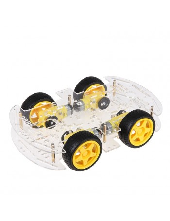 CHASSIS 4WD + 4 MOTEUR/ROUE + ACC